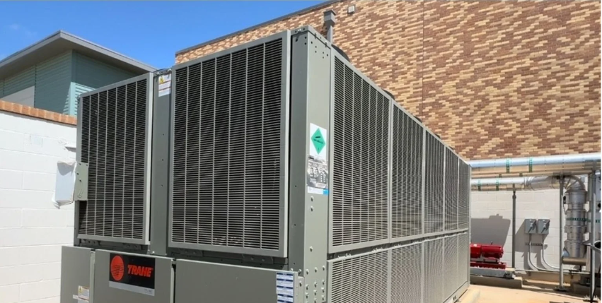 New chiller at a campus